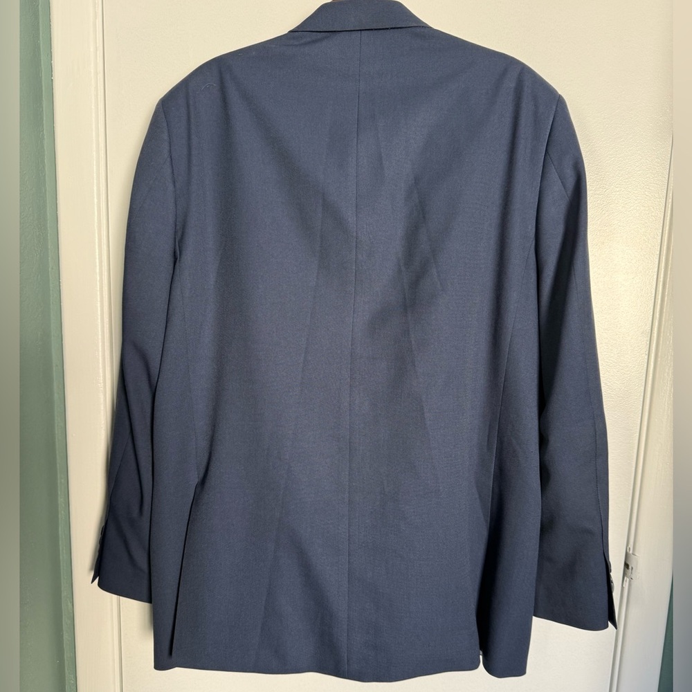Haggar Dark Blue Men's Suit Jacket - Picture 2 of 7